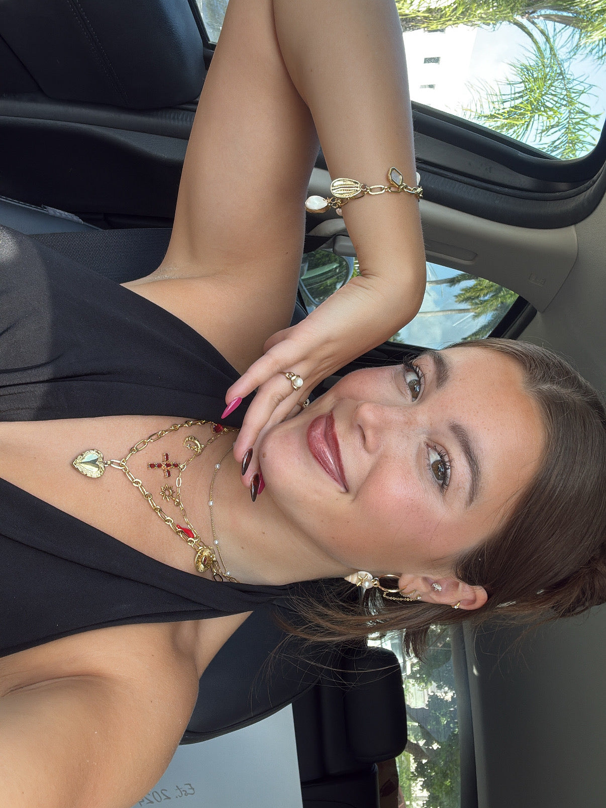 Shell & Pearl Earrings