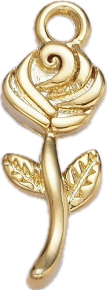 Mini Rose Charm