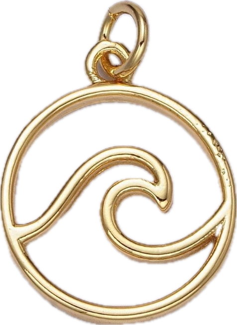 Ocean Wave Charm