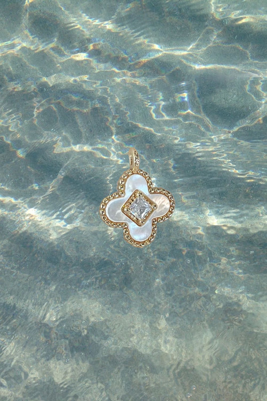 Opal Geometric Charm