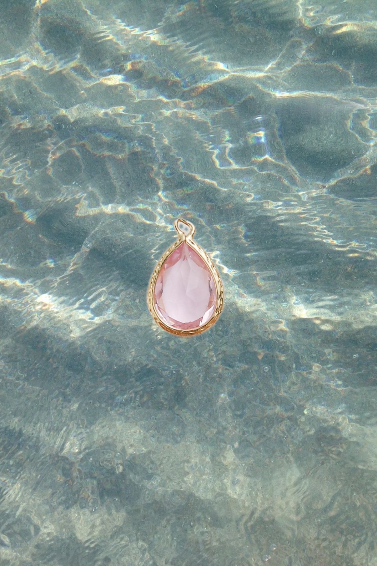 Pink Gem Charm