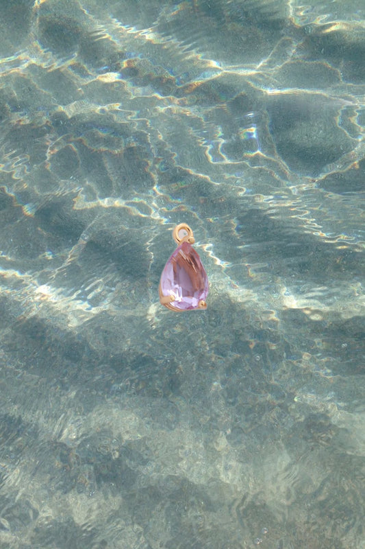 Purple Gem Charm