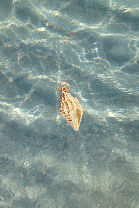 Mini Conch Shell Charm