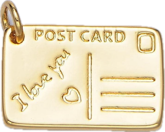 Post Card Charm